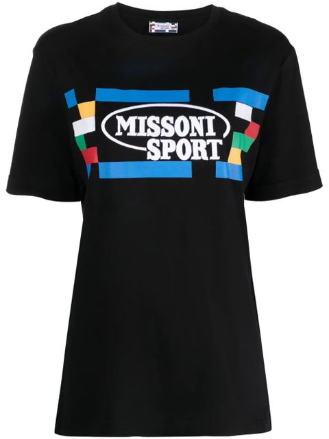 Missoni logo print T-shirt - Black - zdjęcie produktu nr 1