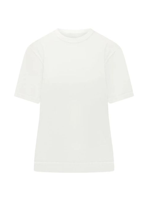 AMI Paris cotton T-shirt - Neutrals - zdjęcie produktu nr 1