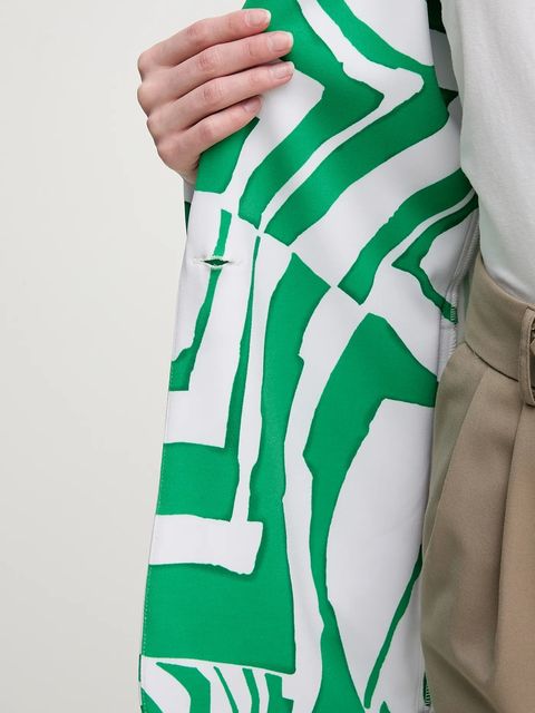 Joseph Ribkoff marynarka kolor zielony jednorzędowa wzorzysta 242230