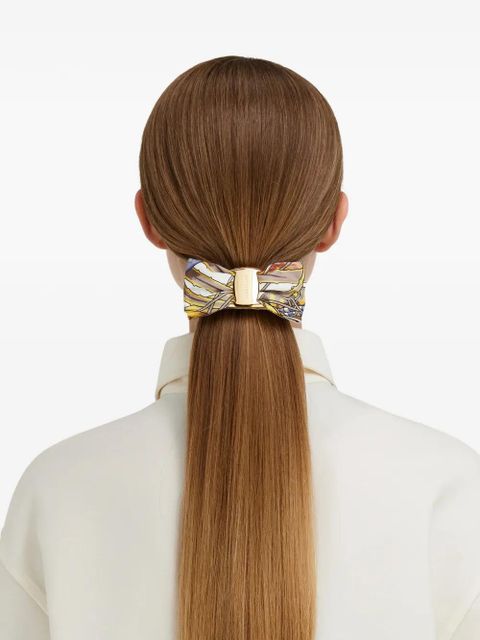 Ferragamo Hairclip with bow - Gold