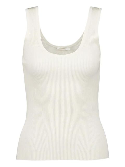 ZIMMERMANN ribbed tank top - White - zdjęcie produktu nr 1