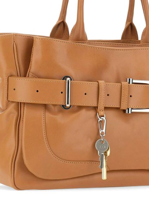 Osoi Tote Brocle leather bag - Brown