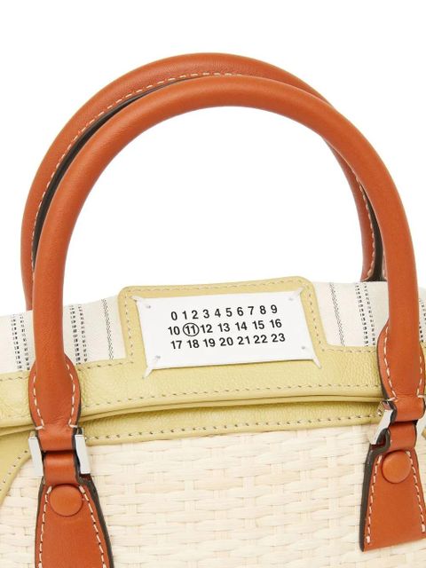 Maison Margiela micro 5AC Classique top-handle bag - Neutrals