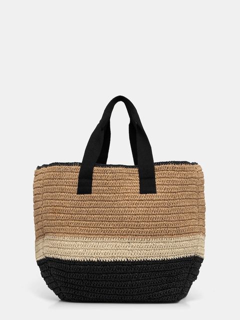 United Colors of Benetton torebka kolor beżowy 61LB1Y01W