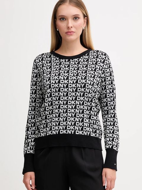 Dkny sweter damski kolor czarny DJ5R0877 - zdjęcie produktu nr 1