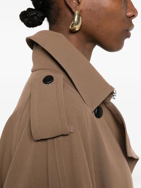 Max Mara Mxmcerto belted trench coat - Brown