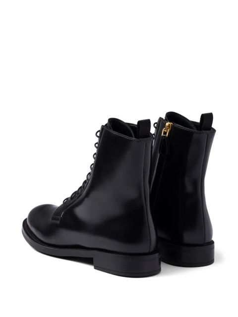 Prada leather boots - Black