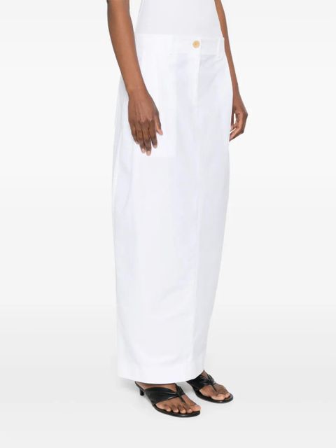 KHAITE Lucian skirt - White