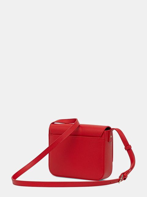 Patrizia Pepe torebka skórzana kolor czerwony 8B0303 L061 - zdjęcie produktu nr 2