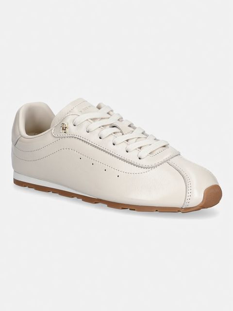 Tommy Hilfiger BELLA SNEAKER LEATHER sneakersy damskie skórzane - zdjęcie produktu nr 1