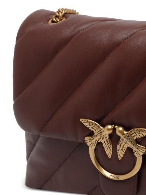 PINKO Love Puff shoulder bag - Brown