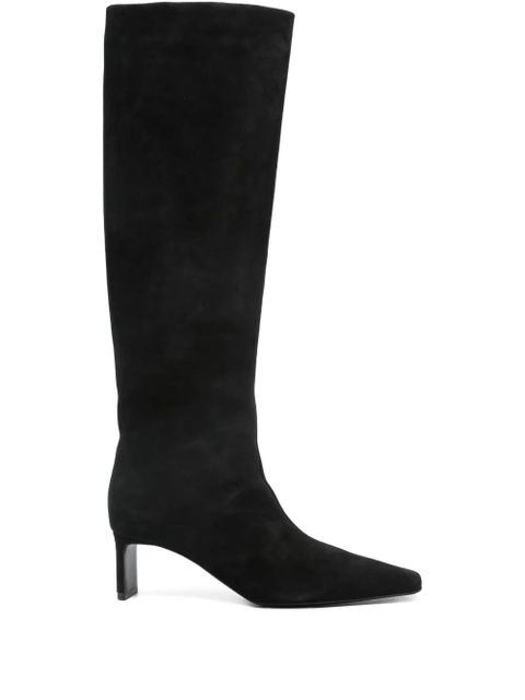 KHAITE 55mm One knee-high boots - Black - zdjęcie produktu nr 1