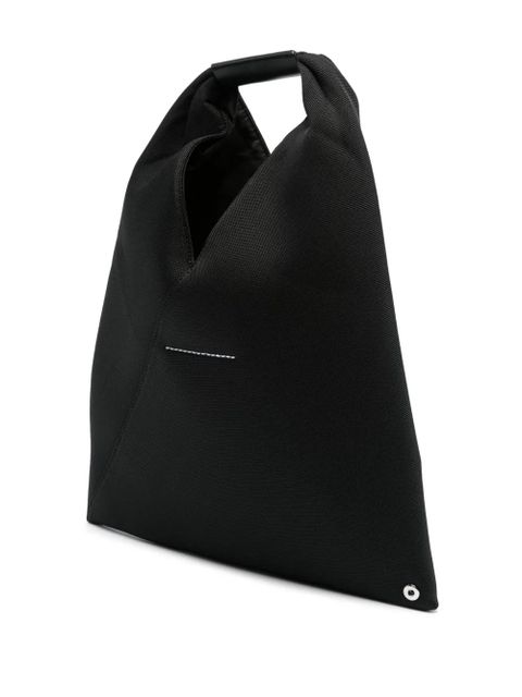 MM6 Maison Margiela small Japanese canvas tote bag - Black