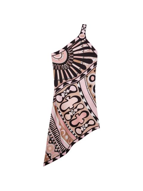 PUCCI one-shoulder-design dress - Pink - zdjęcie produktu nr 1