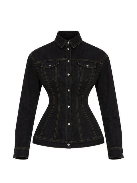 WARDROBE.NYC buttoned panelled jacket - Black - zdjęcie produktu nr 1