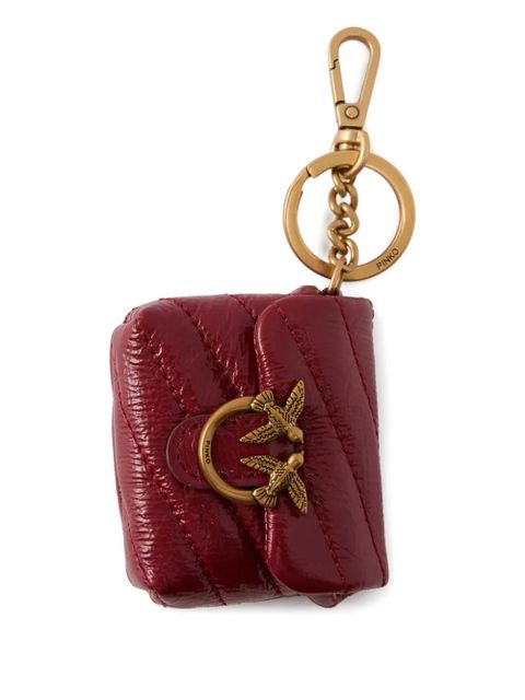 PINKO Love quilted birds AirPods case - Red - zdjęcie produktu nr 1