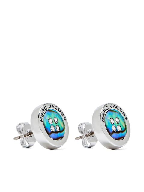 Marc Jacobs Button earrings - Silver - zdjęcie produktu nr 1