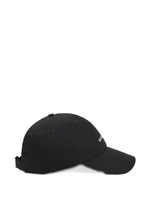 Givenchy logo-embroidered baseball cap - Black