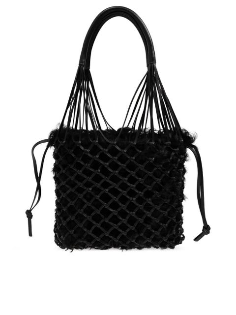 Jil Sander leather tote bag - Black - zdjęcie produktu nr 2