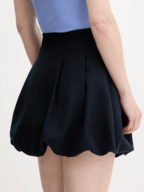 Answear.LAB spódnica kolor granatowy mini prosta