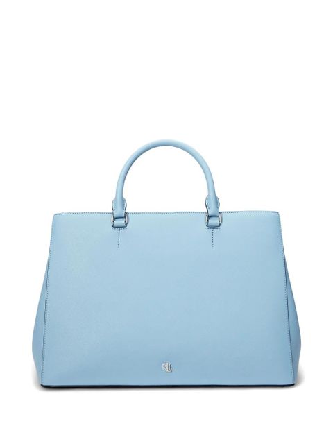 Lauren Ralph Lauren logo-plaque tote bag - Blue - zdjęcie produktu nr 2