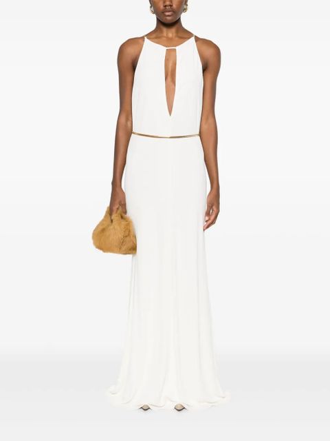 TOM FORD belted maxi dress - White - zdjęcie produktu nr 2