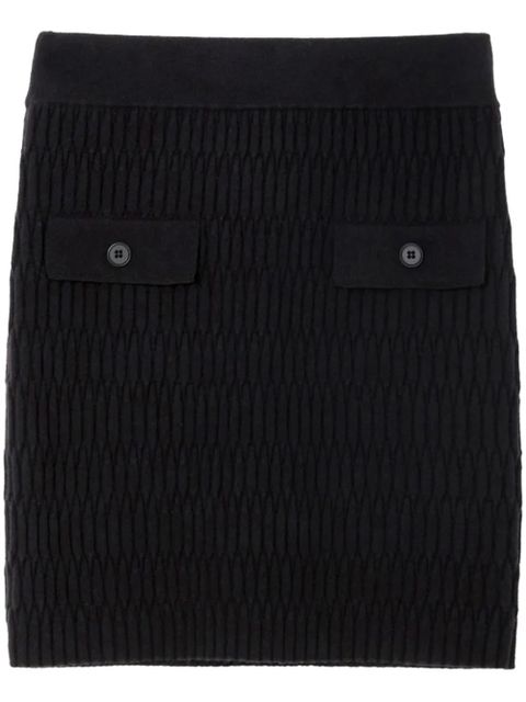 PINKO Exotic mini skirt - Black - zdjęcie produktu nr 1