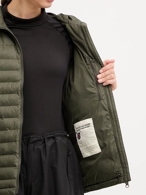 Fjallraven kurtka outdoorowa Expedition Lätt kolor zielony F86120-662