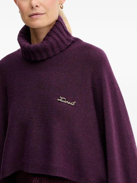TWINSET logo-detail sweater - Purple