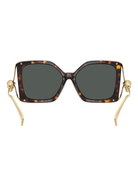 Versace Eyewear butterfly-frame sunglasses - Brown