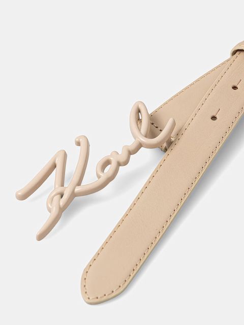 Karl Lagerfeld pasek damski skórzany K/SIGNATURE - zdjęcie produktu nr 1