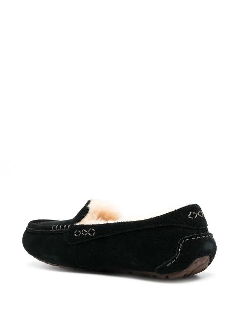 UGG shearling-lined loafers - Black