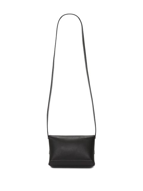 Victoria Beckham logo-print leather clutch bag - Black - zdjęcie produktu nr 2