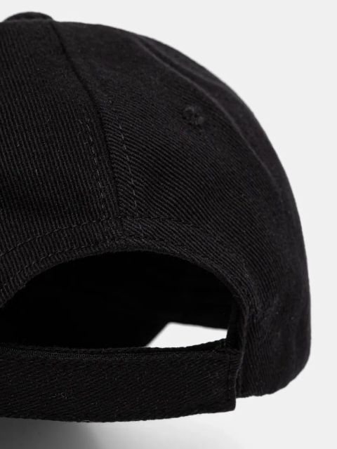 Ruslan Baginskiy czapka z daszkiem bawełniana kolor czarny gładka BSB033/041-C