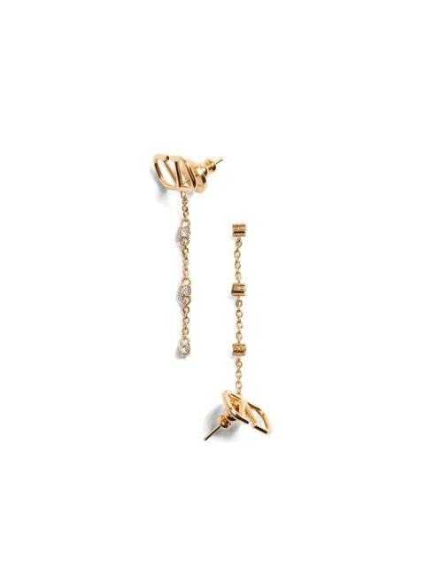 Valentino Garavani VLogo Signature drop earrings - Gold