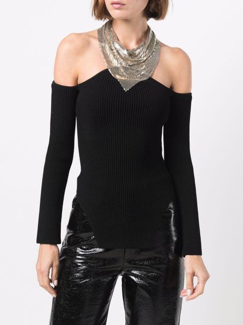 Rabanne triangle scarf - Gold