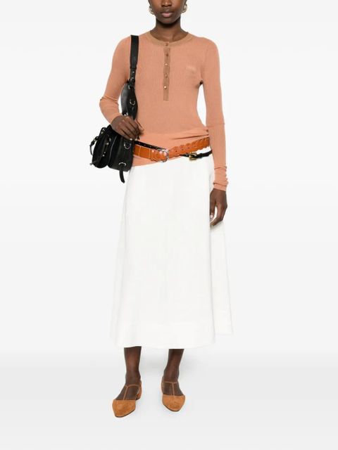 Chloé long-sleeve T-shirt - Brown - zdjęcie produktu nr 2