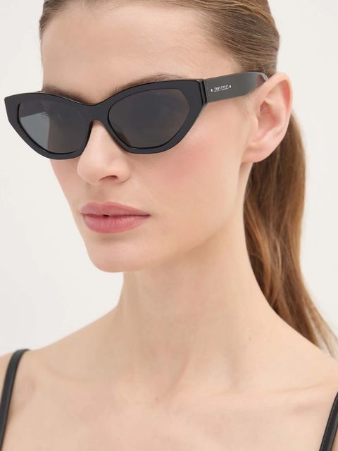 Jimmy Choo okulary przeciwsłoneczne damskie kolor czarny 0JC5022B - zdjęcie produktu nr 1