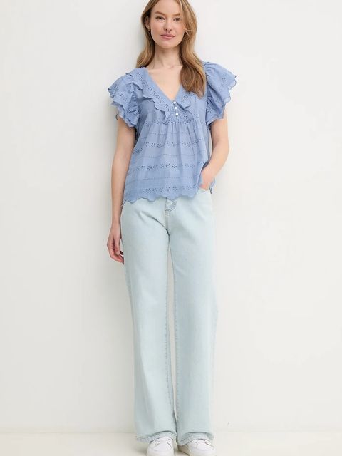 Pepe Jeans bluzka bawełniana DAME - zdjęcie produktu nr 1