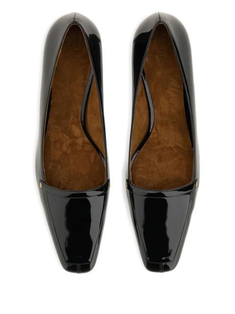 KHAITE 50mm square-toe pumps - Black