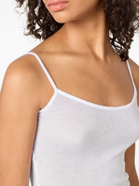 American Vintage Massachusetts strappy vest - White