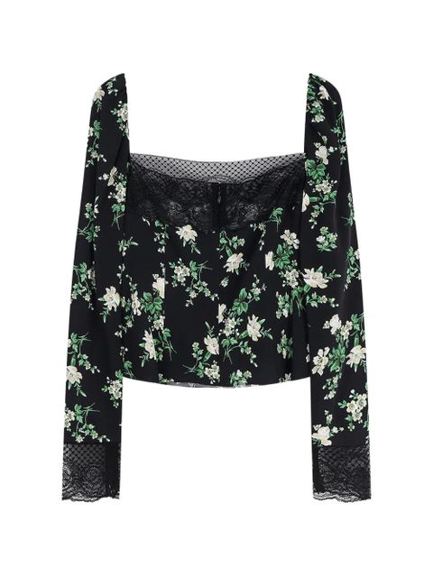 Dolce & Gabbana floral lace blouse - Black - zdjęcie produktu nr 2
