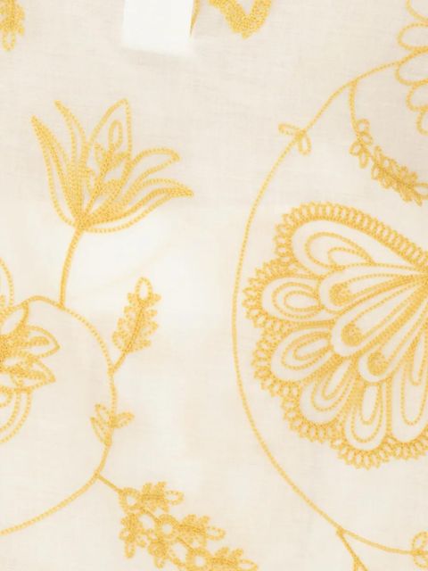 ERES floral-print shirt - White