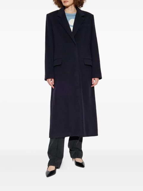 ISABEL MARANT virgin wool coat - Blue