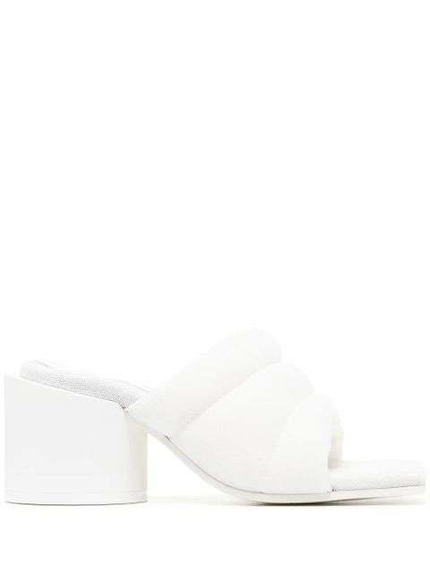 Maison Margiela 75mm Clinic heel slippers - White - zdjęcie produktu nr 1