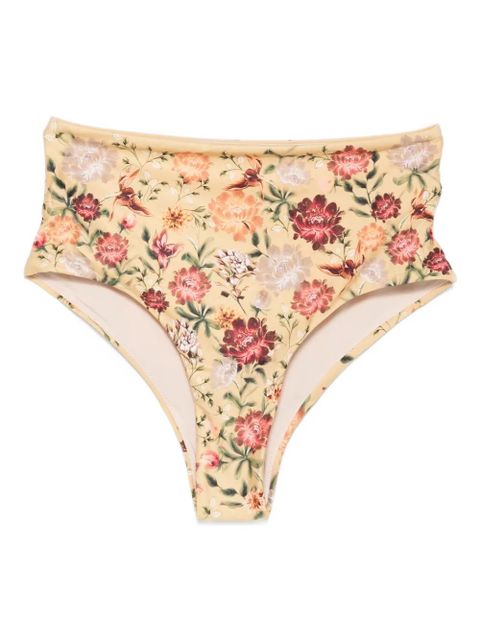 Agua By Agua Bendita Magenta Paramo high-waist bikini bottom - Yellow - zdjęcie produktu nr 1