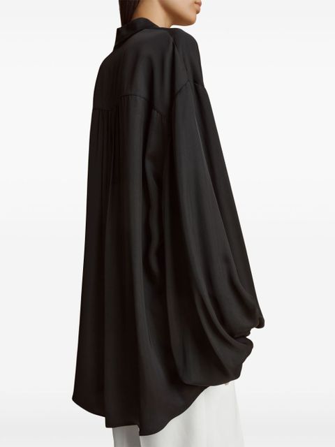 KHAITE The Bam shirt - Black