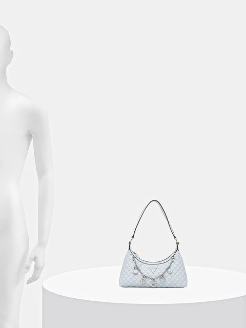 Guess torebka EVERLEE kolor niebieski HWEY86 79180