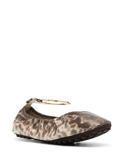 FENDI Filo ballerina shoes - Neutrals - zdjęcie produktu nr 2