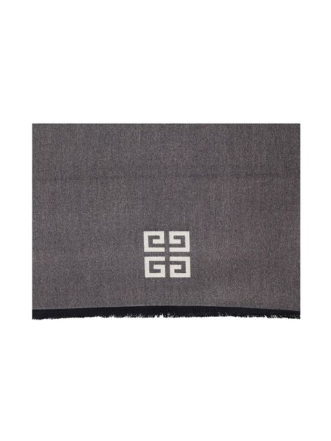 Givenchy logo scarf - Grey - zdjęcie produktu nr 2